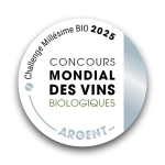 Silver Medal Challenge Millésime Bio 2025