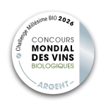 Médaille d'argent Concours Challenge Millésime Bio 2026